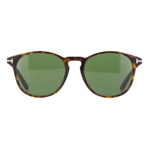 New TOM FORD Lewis Havana Round FT1097/S 52N Sunglasses Women - Picture 2 of 4